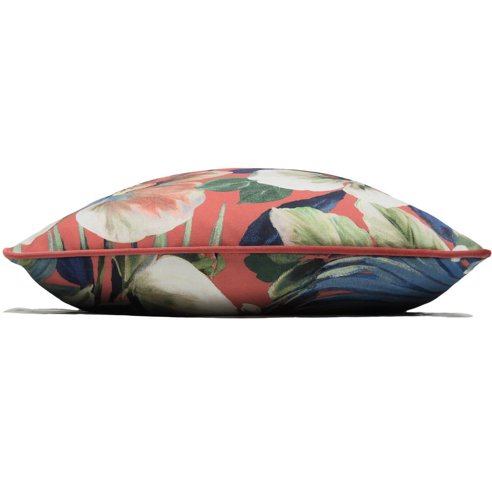 Moorea Floral Cushion Coral